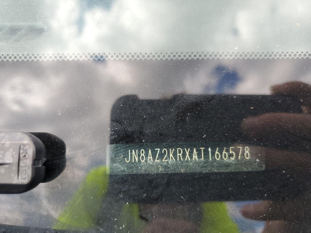 2010 Nissan Cube Base VIN: JN8AZ2KRXAT166578 Lot: 73455684