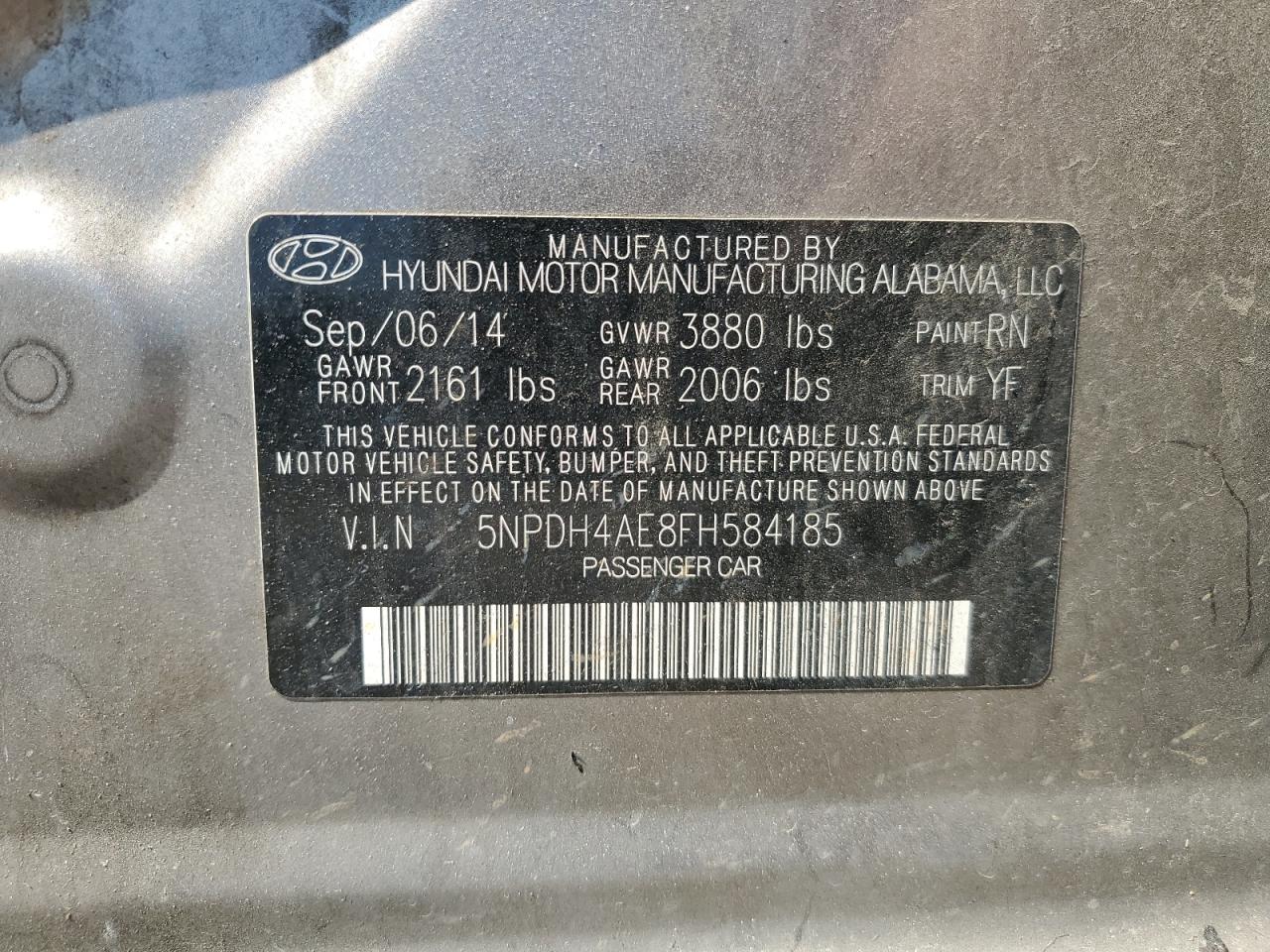 2015 Hyundai Elantra - Image 14