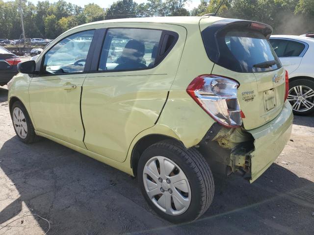 Hatchbacks CHEVROLET SPARK 2017 Yellow