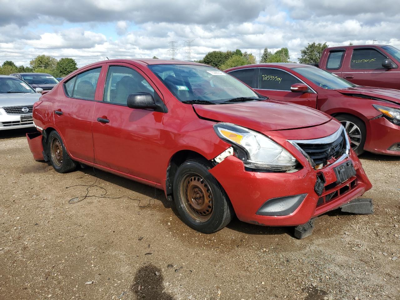 2015 Nissan Versa S VIN: 3N1CN7AP6FL903545 Lot: 72388234