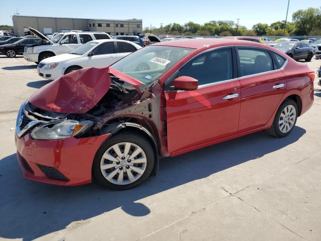  NISSAN SENTRA 2017 Red