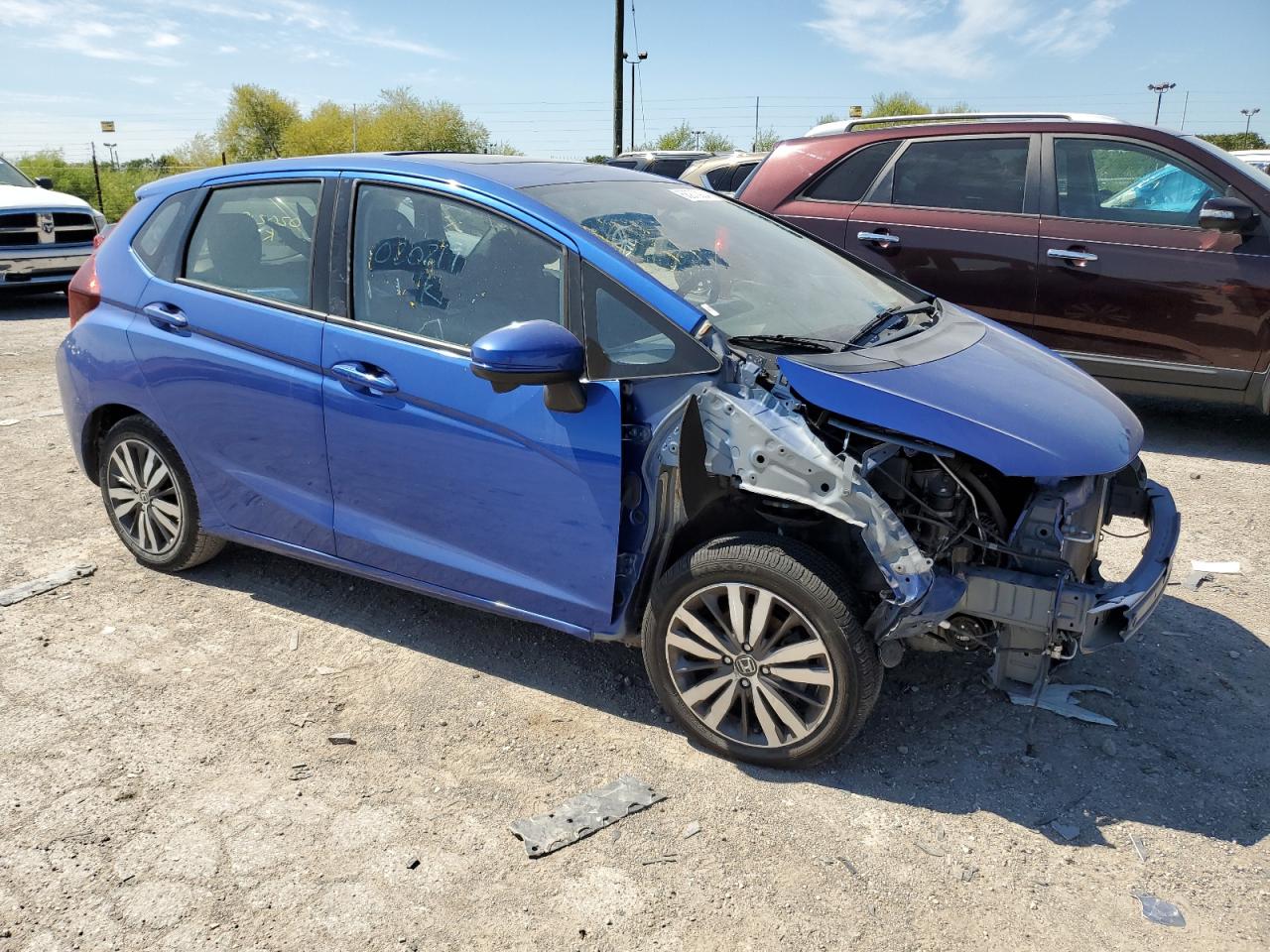 2016 Honda Fit Ex VIN: JHMGK5H77GX020219 Lot: 68972924