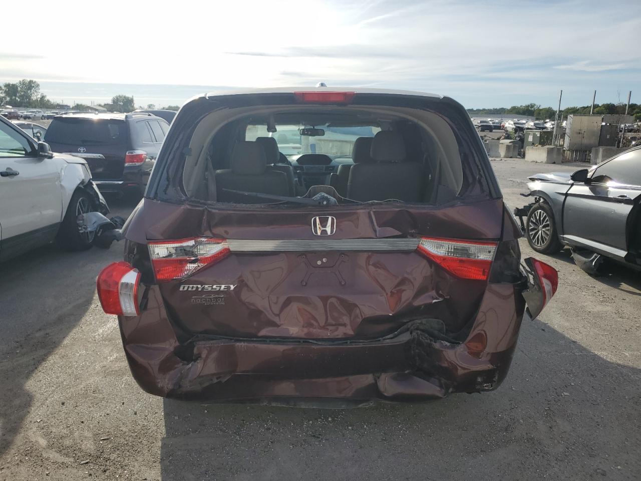 5FNRL5H63DB025681 2013 Honda Odyssey Exl