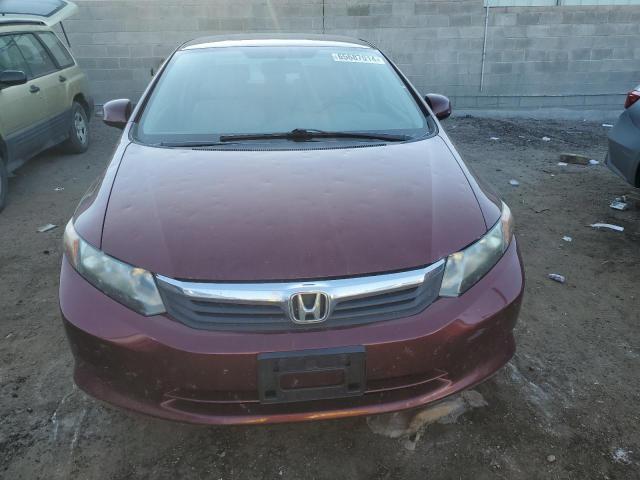 Седаны HONDA CIVIC 2012 Бордовый