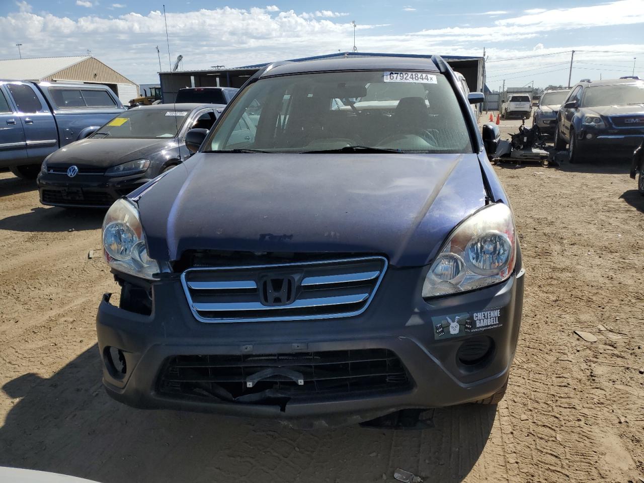 2005 Honda Cr-V Lx VIN: SHSRD78565U339741 Lot: 67924844