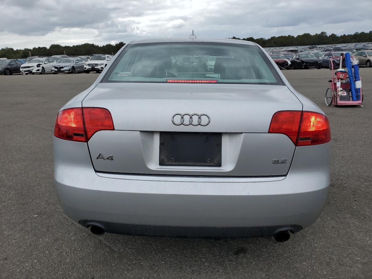 2006 Audi A4 3.2 VIN: WAUAH78E36A178233 Lot: 72765844