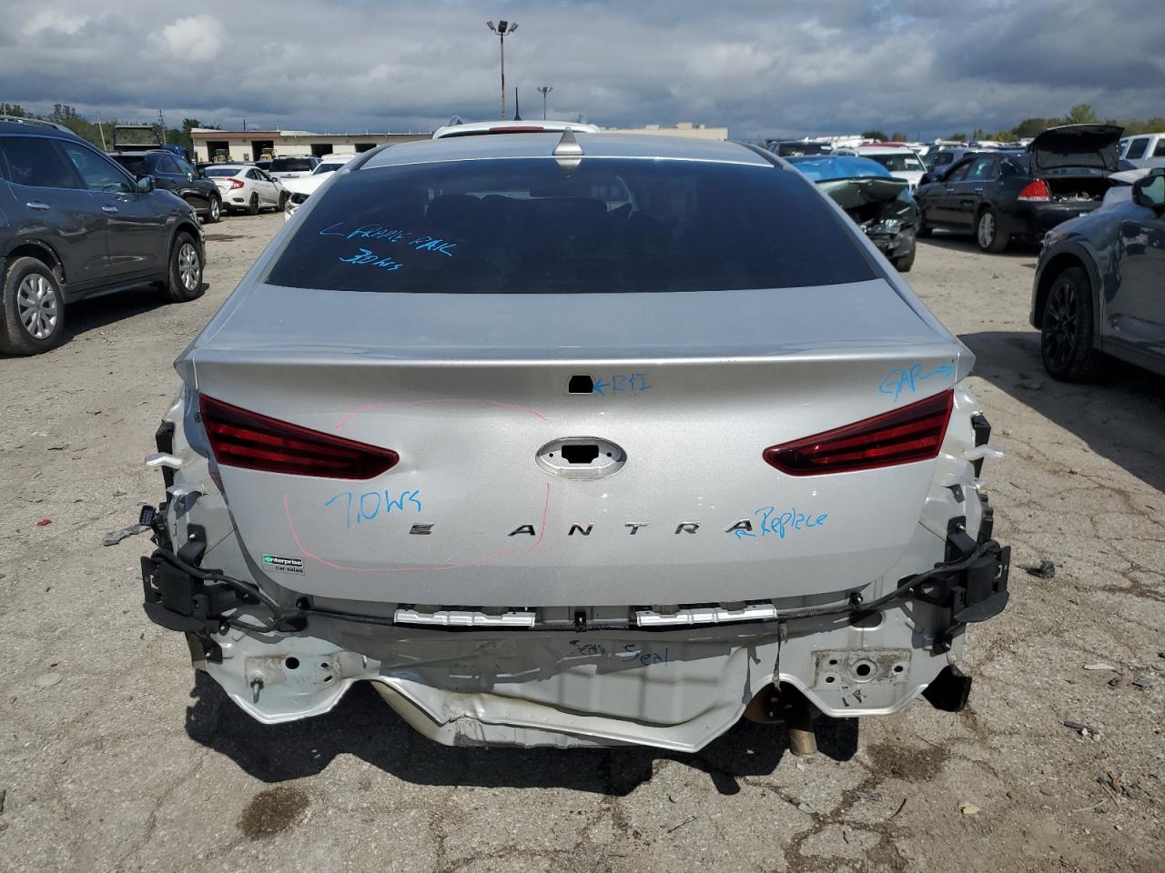 2019 Hyundai Elantra Sel VIN: 5NPD84LF7KH428901 Lot: 72189724