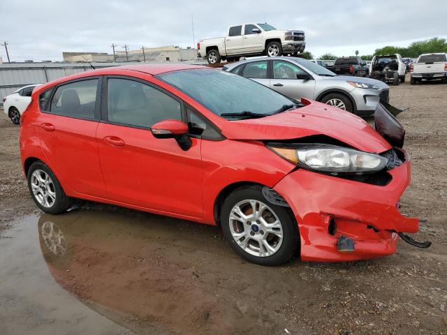  FORD FIESTA 2015 Red