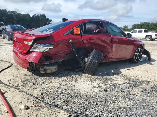  HONDA ACCORD 2021 Red