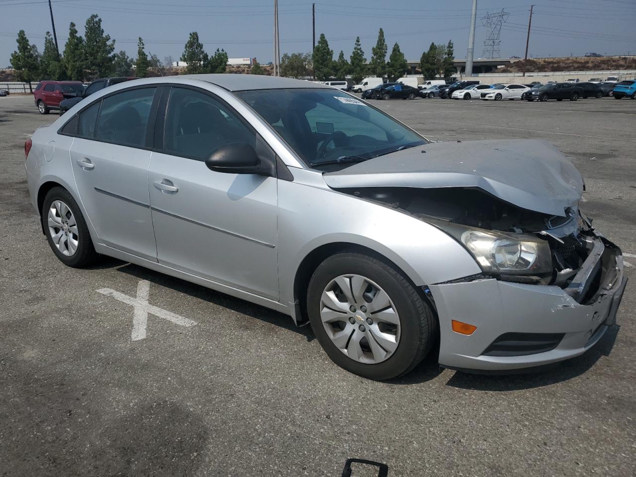 VIN 1G1PA5SG0E7202962 2014 CHEVROLET CRUZE no.4