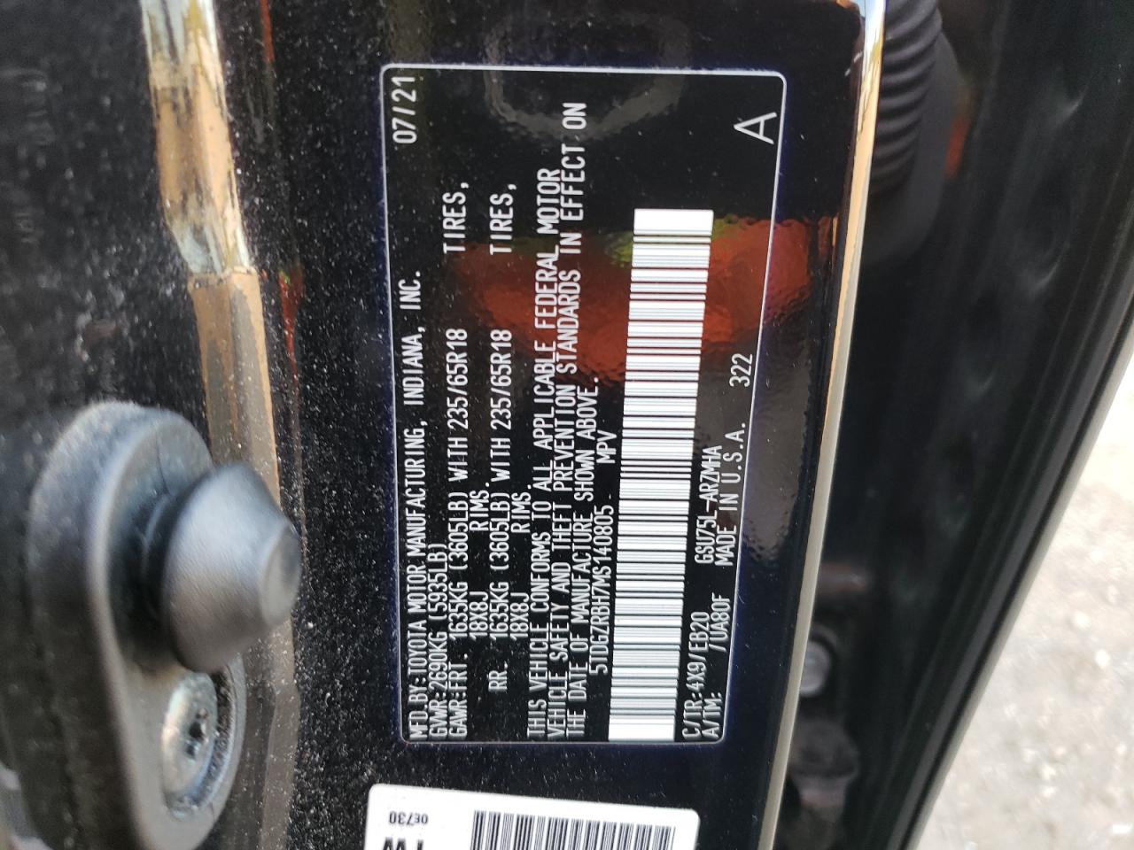 2021 Toyota Highlander - Image 13