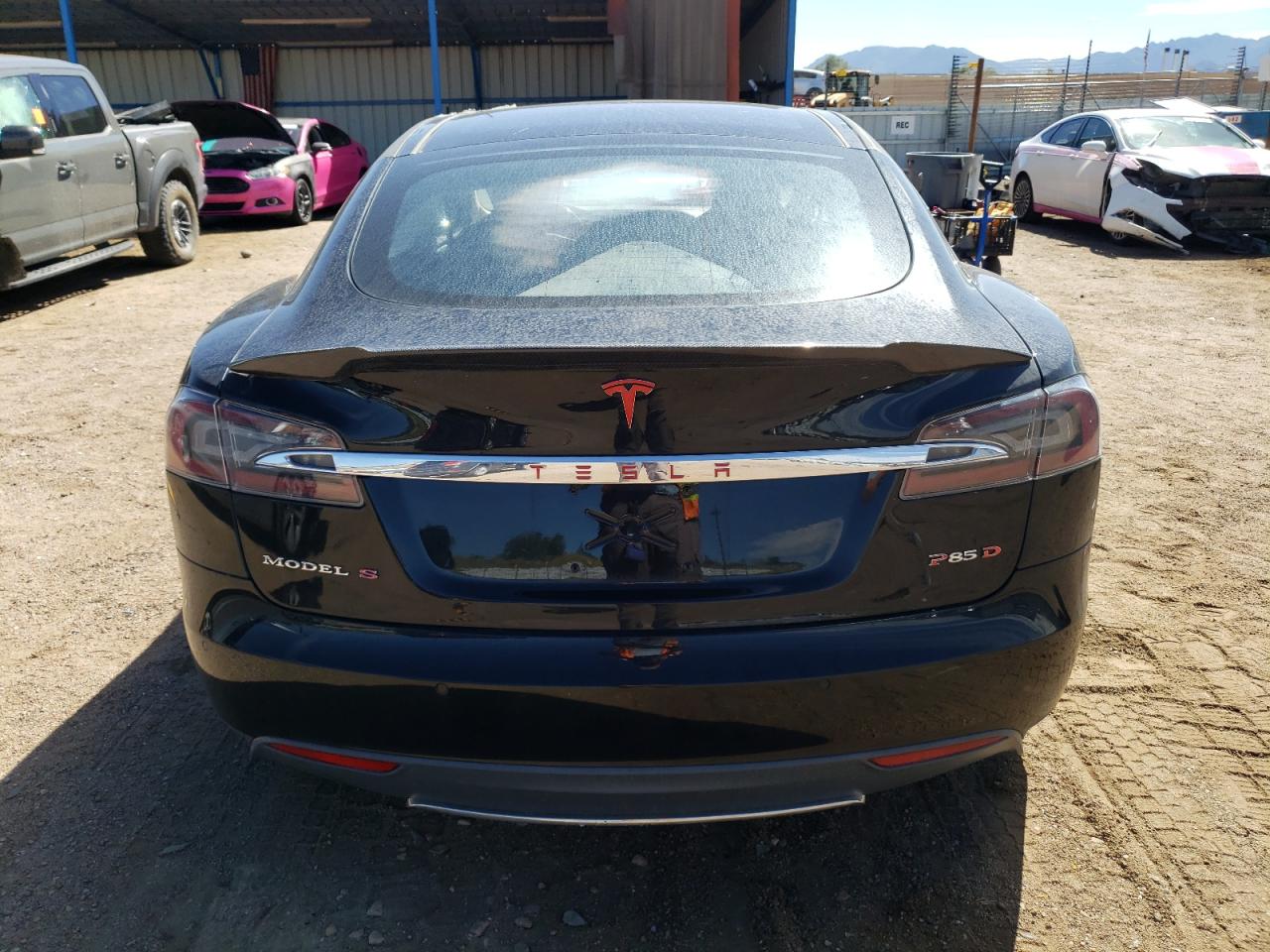 2013 Tesla Model S VIN: 5YJSA1DNXDFP25842 Lot: 61040554