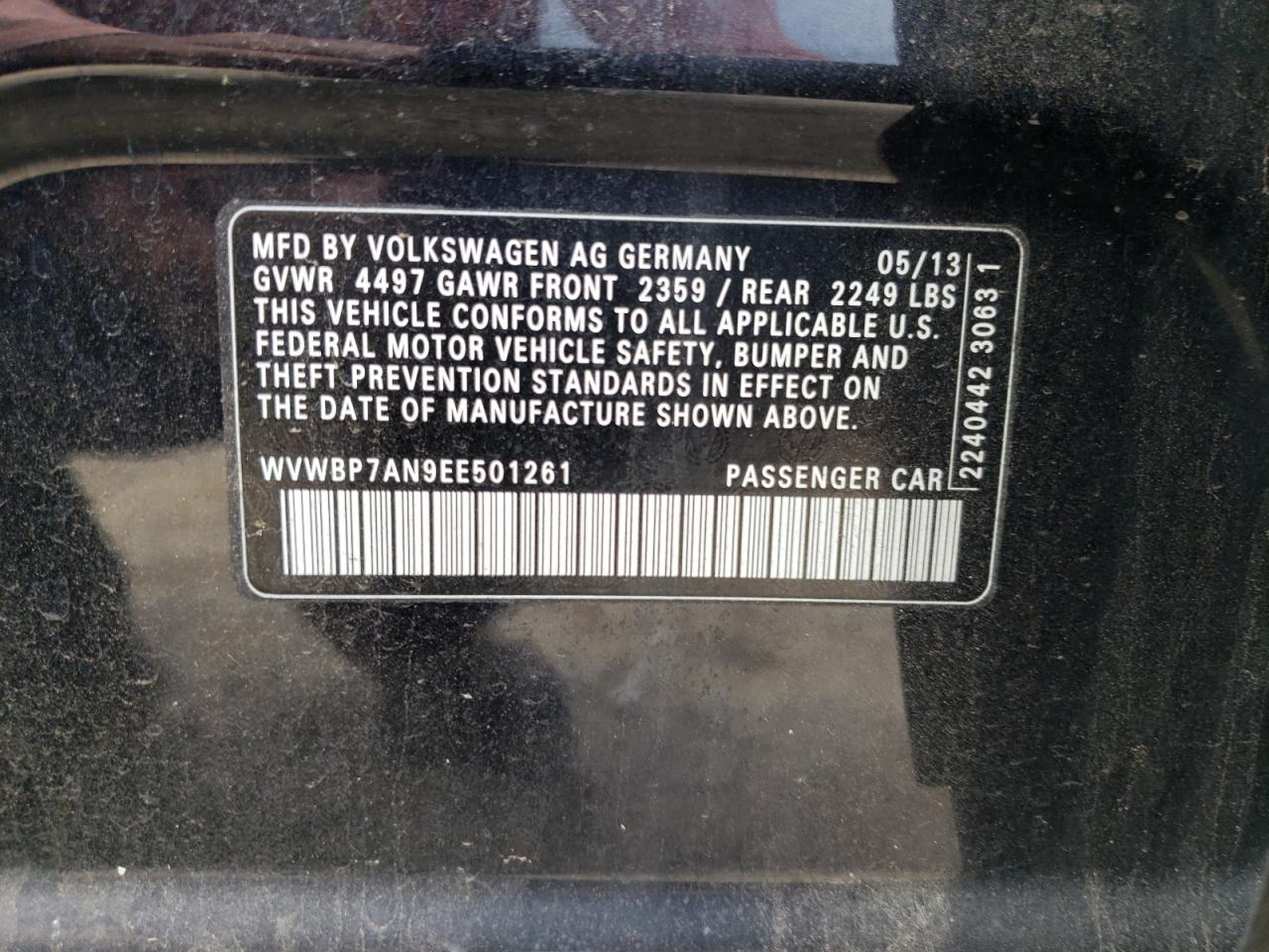 2014 Volkswagen Passat CC - Image 13