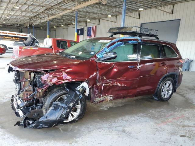 2015 Toyota Highlander Xle за продажба в Corpus Christi, TX - Front End