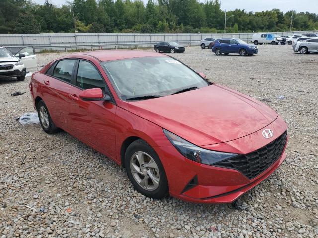  HYUNDAI ELANTRA 2021 Czerwony