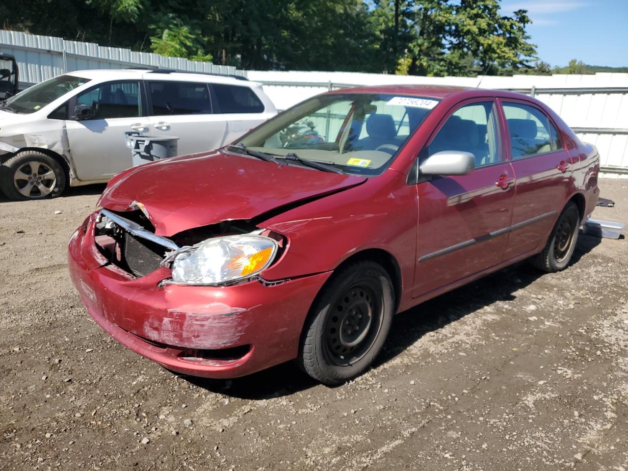 2006 Toyota Corolla Ce na sprzedaż w Center Rutland, VT - Front End