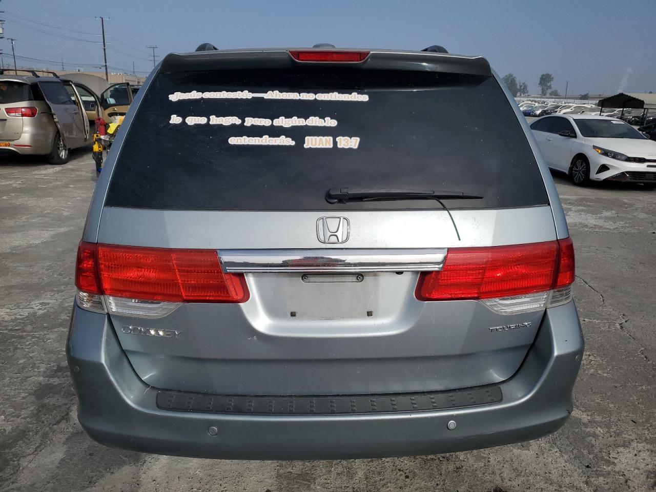 2008 Honda Odyssey Touring VIN: 5FNRL38958B063546 Lot: 73038634