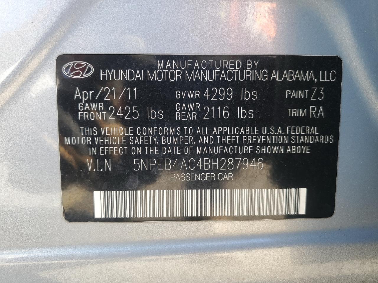 2011 Hyundai Sonata - Image 12