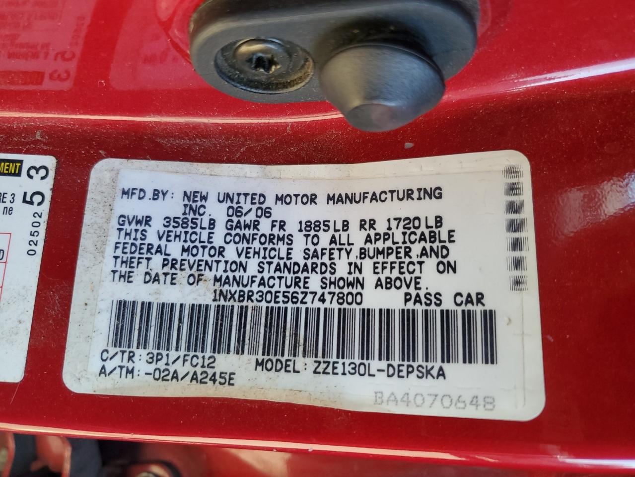 2006 Toyota Corolla - Image 15