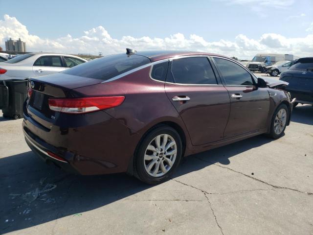  KIA OPTIMA 2016 Burgundy