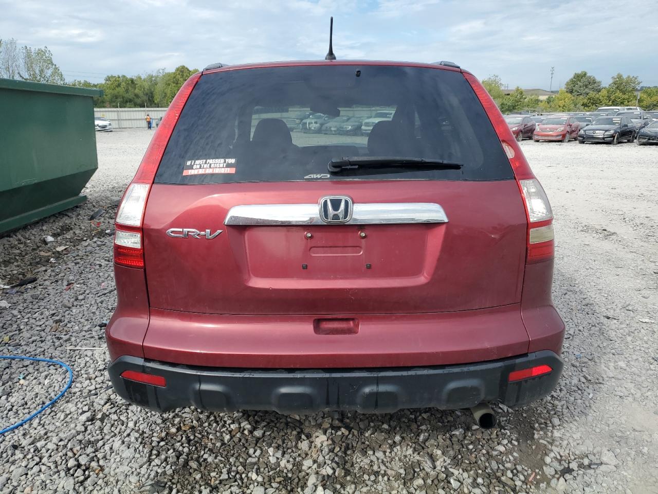 5J6RE48569L013454 2009 Honda Cr-V Ex