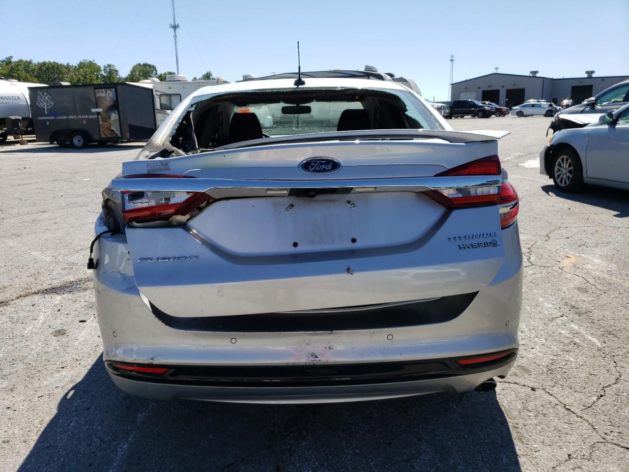 2018 Ford Fusion Titanium/Platinum Hev VIN: 3FA6P0RU0JR143484 Lot: 69472784