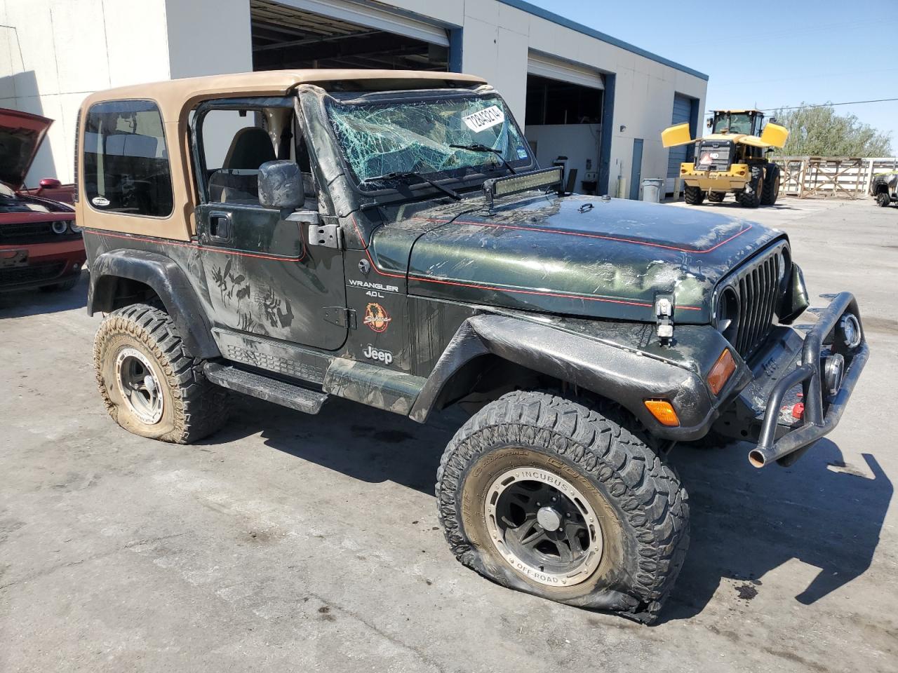 1997 Jeep Wrangler / Tj Sahara VIN: 1J4FY49S3VP510348 Lot: 72843214