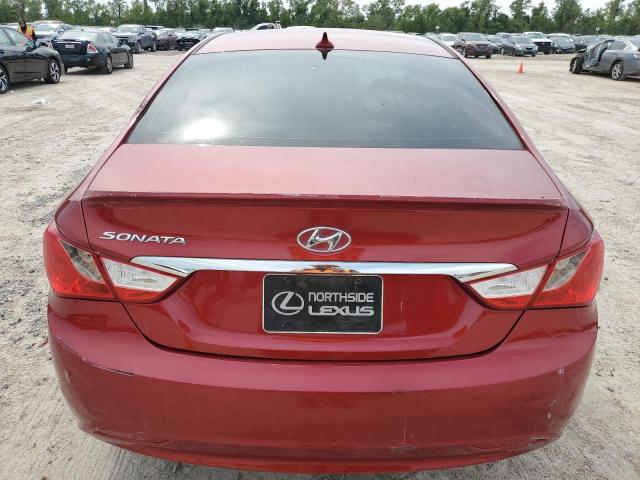  HYUNDAI SONATA 2013 Czerwony