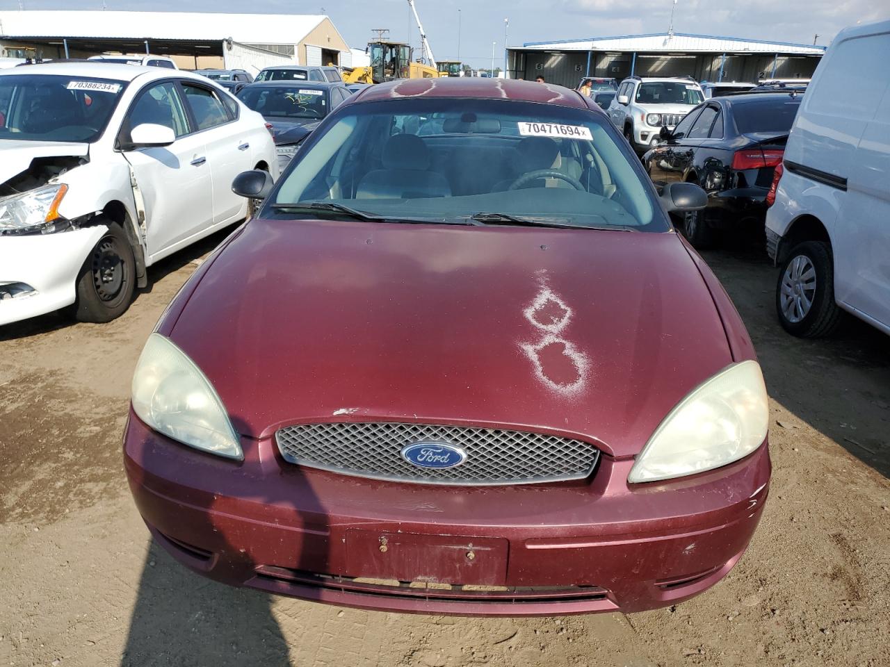 2007 Ford Taurus Se VIN: 1FAFP53U67A156572 Lot: 70471694