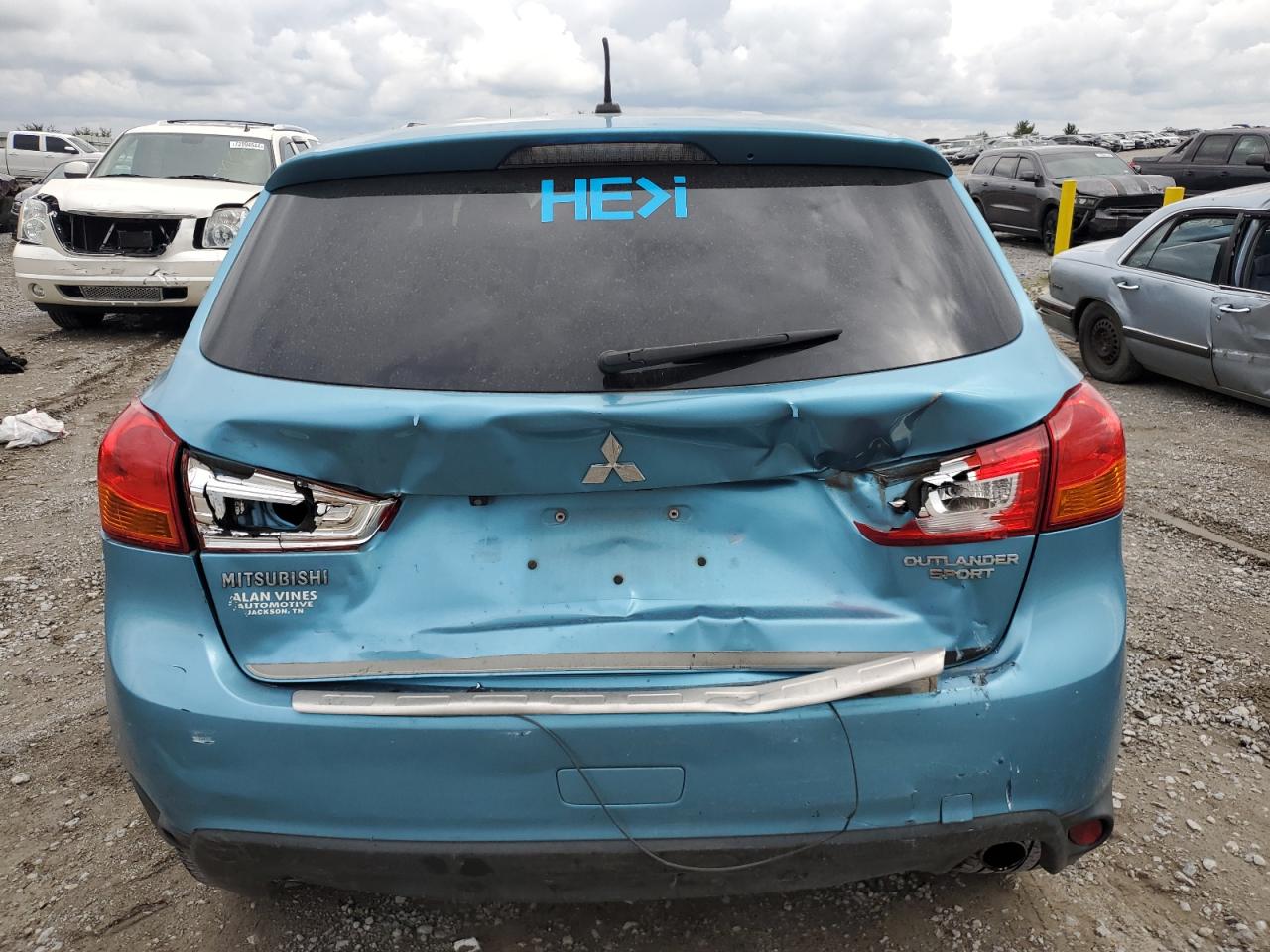 2014 Mitsubishi Outlander Sport Se VIN: 4A4AP4AU5EE006565 Lot: 73593474