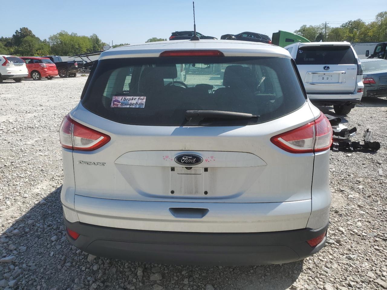 2015 Ford Escape S VIN: 1FMCU0F71FUB70452 Lot: 71130214