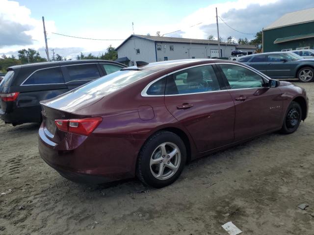  CHEVROLET MALIBU 2016 Бургунди