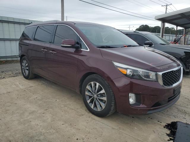 Minivans KIA All Models 2016 Czerwony