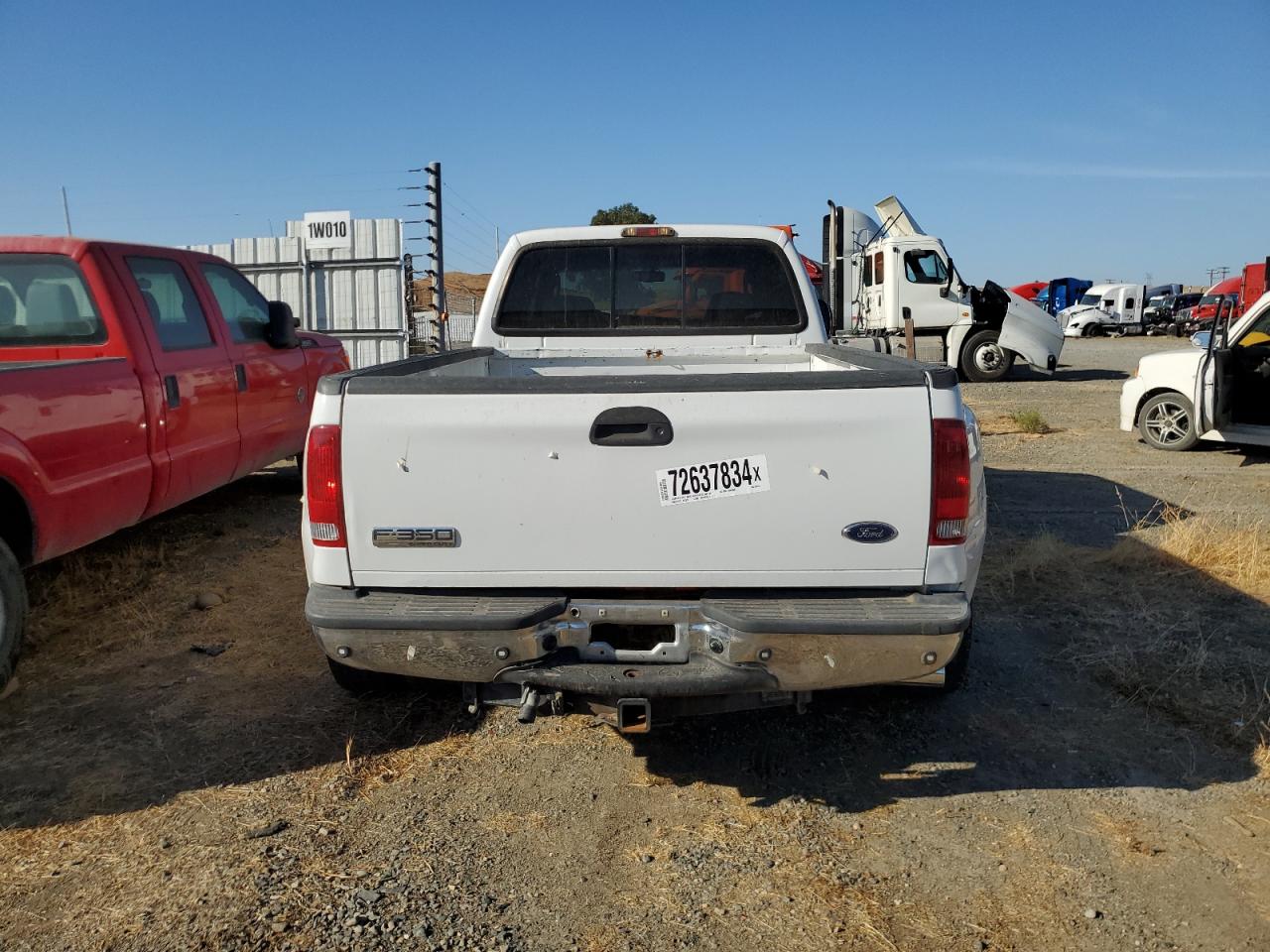 2007 Ford F350 Super Duty VIN: 1FTWW32P27EB33523 Lot: 72637834