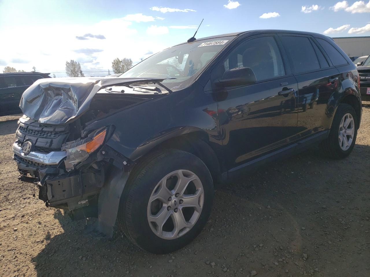 2013 Ford Edge Sel للبيع في Rocky View County، AB - Front End