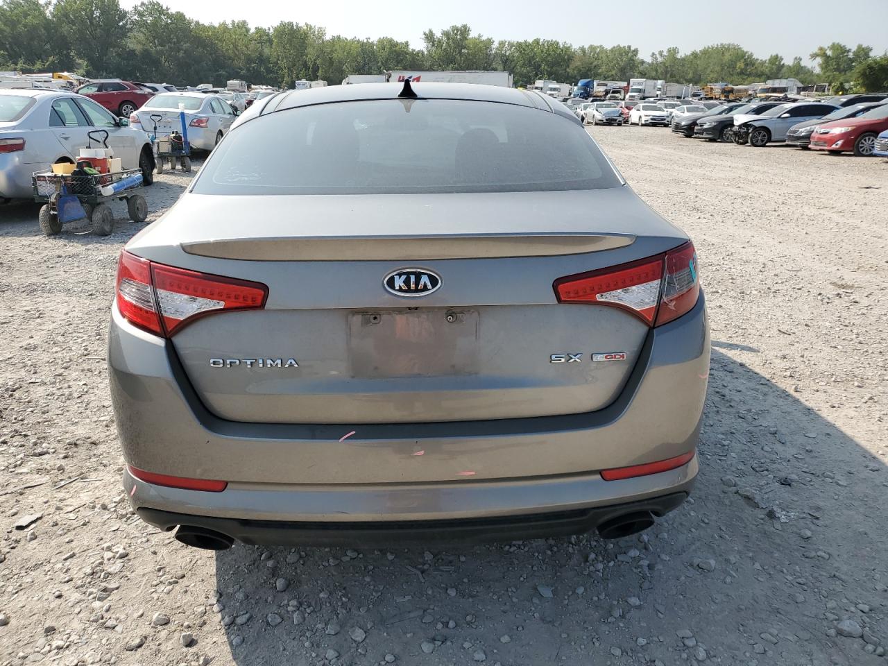 2012 Kia Optima Sx VIN: 5XXGR4A67CG026466 Lot: 70594844