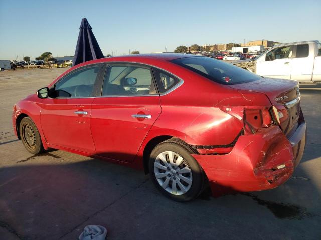  NISSAN SENTRA 2013 Czerwony