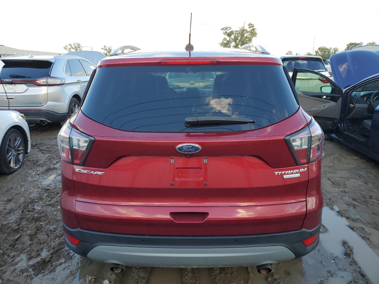 2017 Ford Escape Titanium VIN: 1FMCU0J90HUB49507 Lot: 73776554