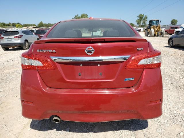  NISSAN SENTRA 2014 Czerwony