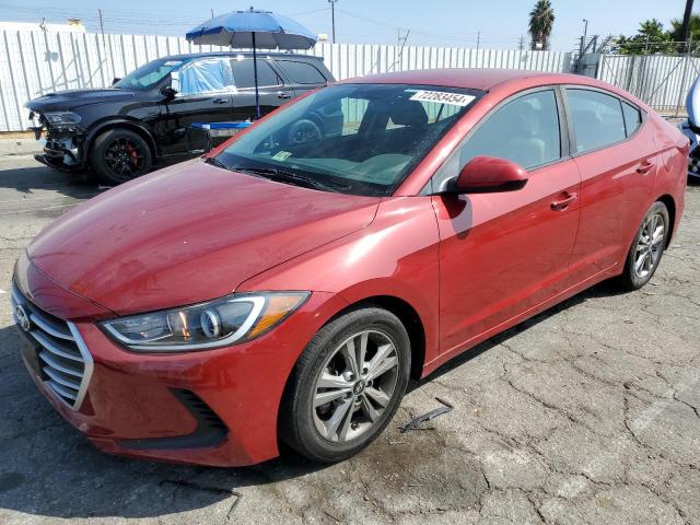  HYUNDAI ELANTRA 2017 Burgundy