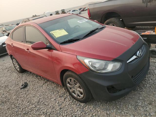  HYUNDAI ACCENT 2013 Czerwony