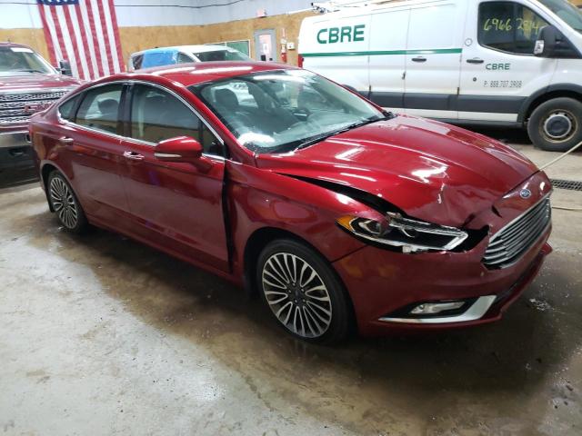  FORD FUSION 2017 Burgundy