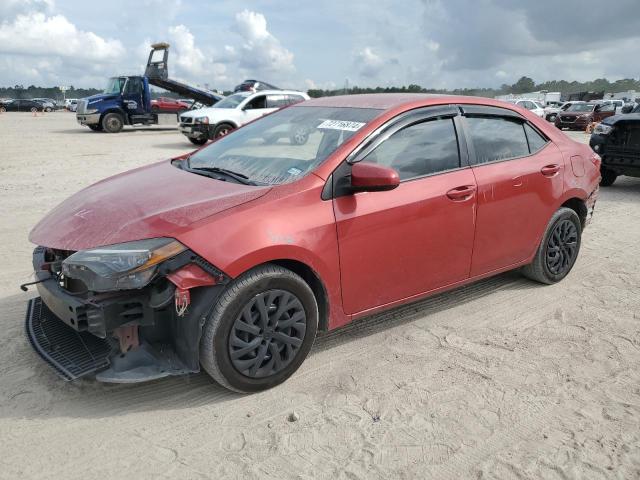  TOYOTA COROLLA 2019 Red