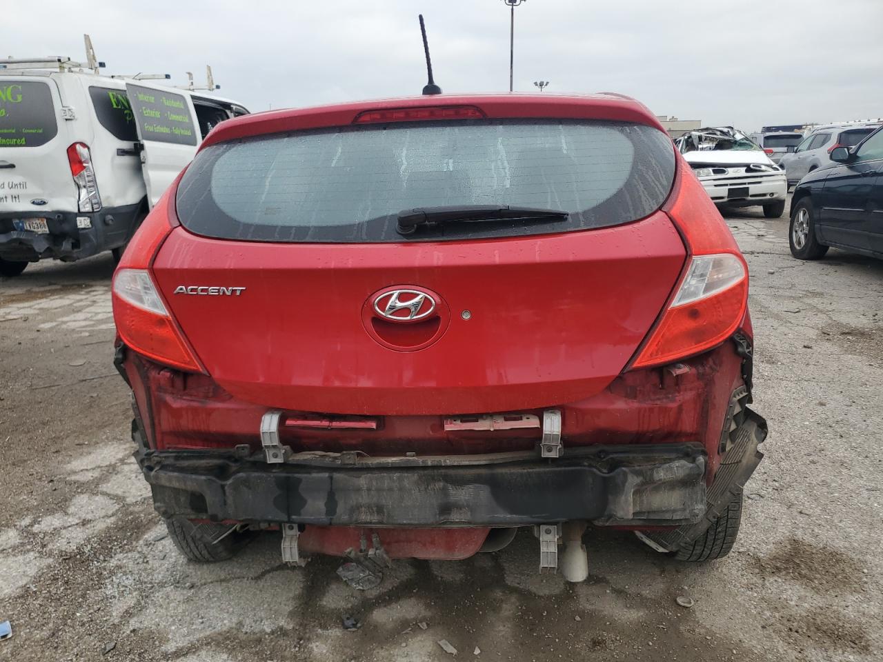 KMHCT5AE2EU151915 2014 Hyundai Accent Gls