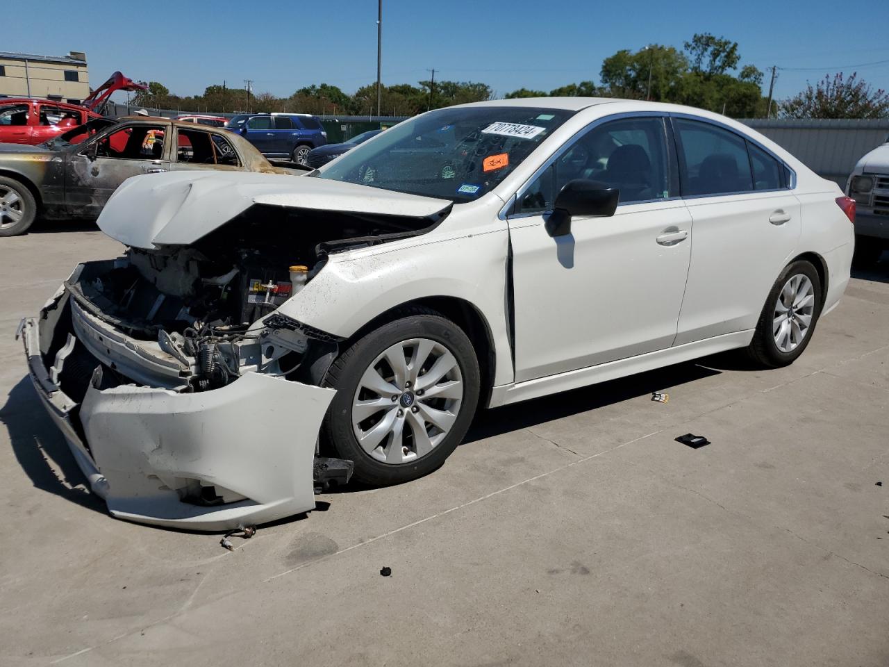 2017 Subaru Legacy 2.5I VIN: 4S3BNAB67H3014635 Lot: 70778424