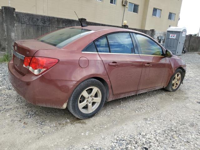 Седани CHEVROLET CRUZE 2012 Бордовий