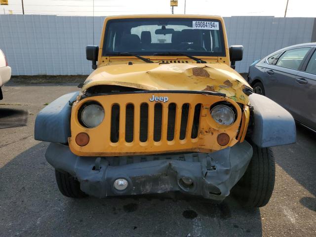  JEEP WRANGLER 2012 Żółty