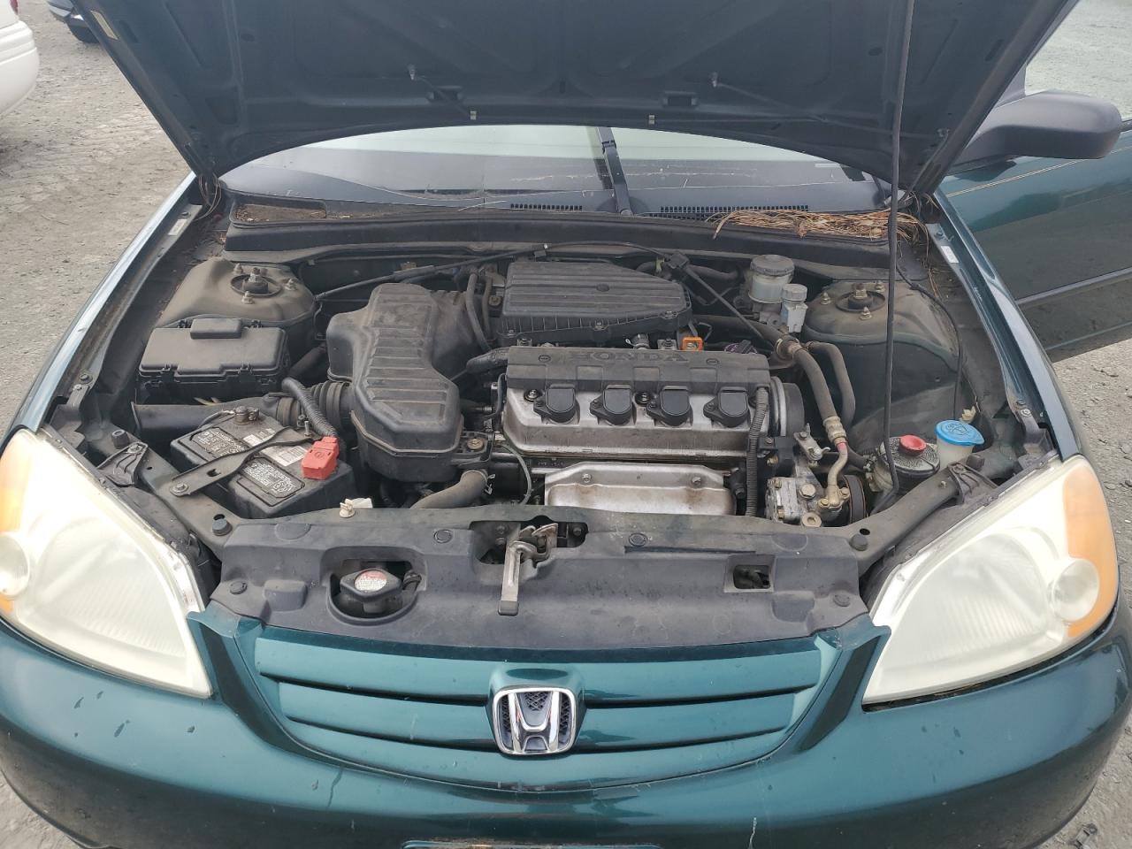 2002 Honda Civic Dx VIN: 2HGES15122H583632 Lot: 71843734