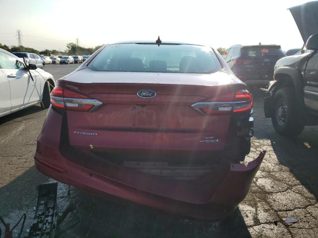  FORD FUSION 2019 Czerwony