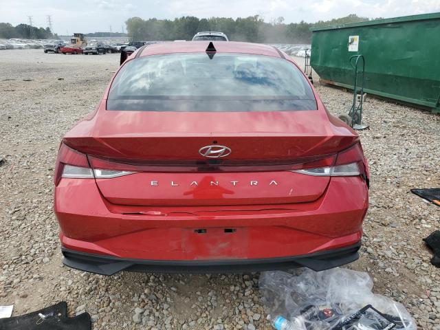  HYUNDAI ELANTRA 2021 Czerwony